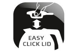 Pokrywka z funkcją Easy-Click